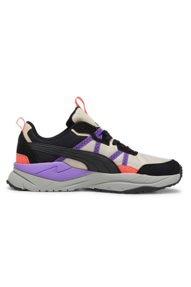 Puma X-Ray Tour Granola Puma-Black Purple Erkek Spor Ayakkabı Krem 39231701