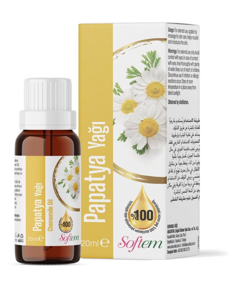 AksuVital Softem Papatya Yağı 20 ml
