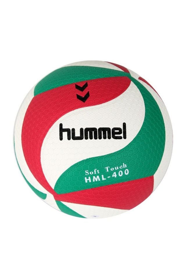 Hummel HML-400 Profesyonel Voleybol Maç Topu Yeşil/Beyaz/Kırmızı