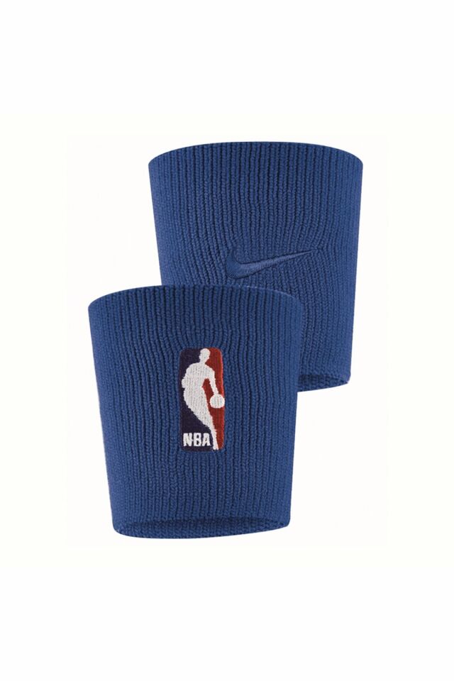 Nike NBA Elite Wristbands Unisex Havlu Bileklik Mavi NKN03471OS