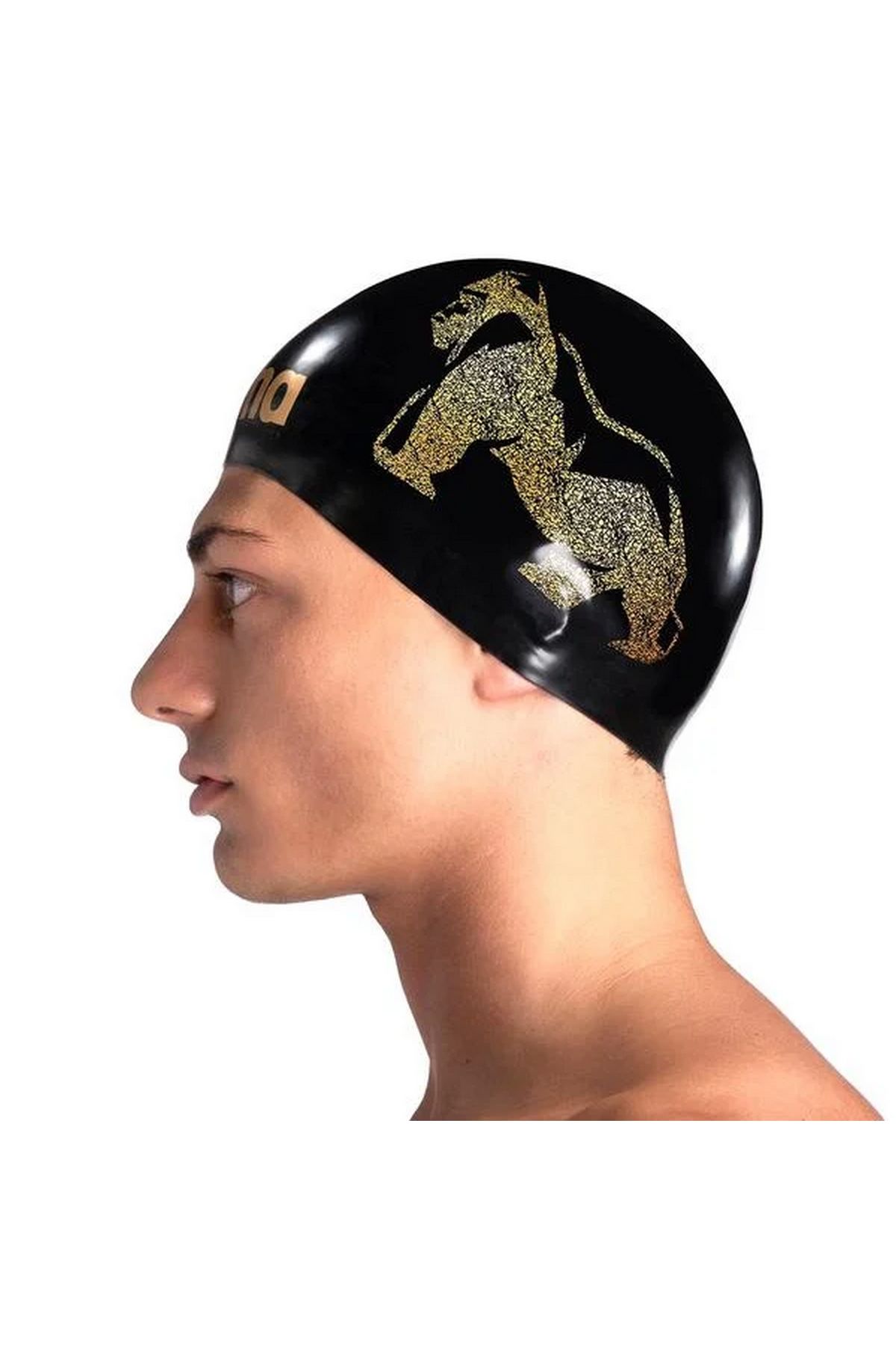 Arena Moulded Pro II Signature Collection Unisex Yüzücü Bone Siyah 006805300