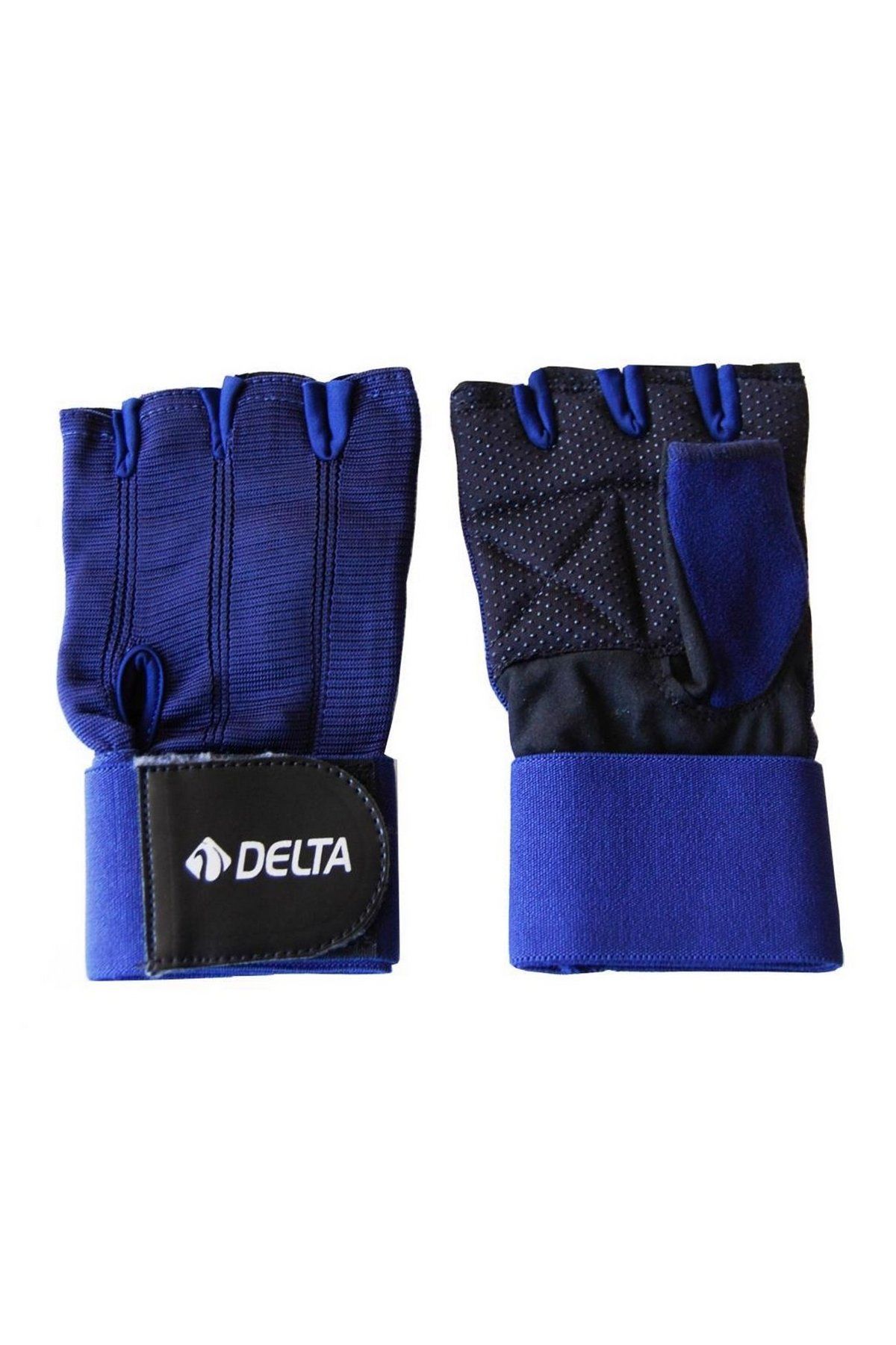 Delta X-Mega Fitness Eldiveni Mavi/Siyah XL