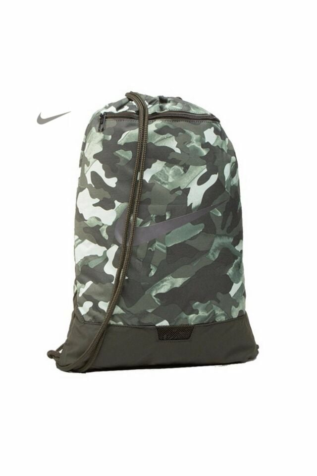 Nike Brasilia 9.0 Printed 23 L Antrenman Çantası Kamuflaj BA6223-100