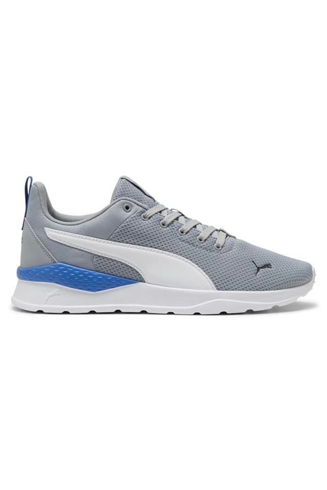 Puma Anzarun Lite Gray-White-Black-Royal Erkek Sneaker Ayakkabı Gri 37112854