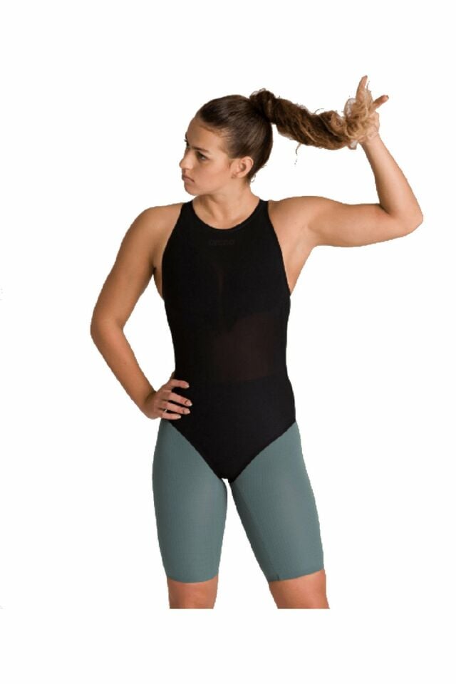 Arena W Powerskin Carbon Duo Bayan Yüzücü Mayo Siyah 00275750-34