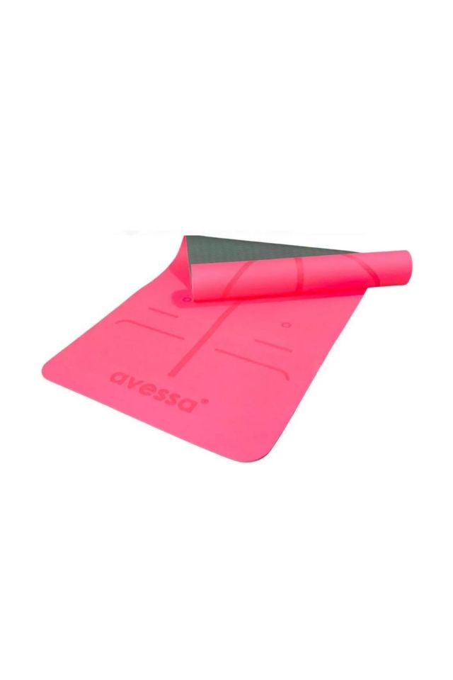 Avessa TPE-30 Çift Renkli Pilates Minderi Kırmızı