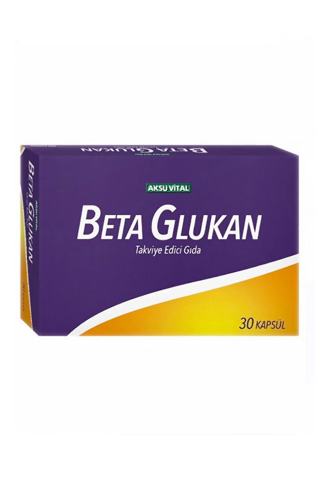 AksuVital Beta Glukan 100mg 30 Kapsül