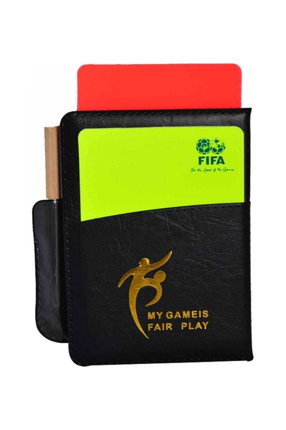 Avessa HK-100 Referee Card Cüzdanlı Hakem Kartı + Kalem Set