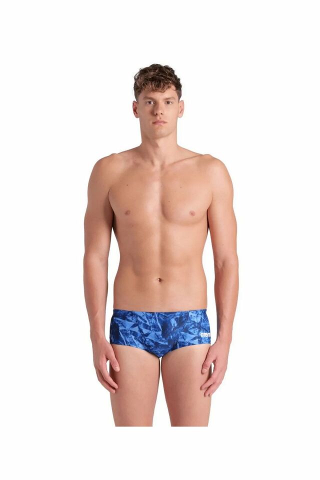 Arena Men's Team Crackle Swim Low Waist Short Erkek Yüzücü Mayo Mavi 007923200