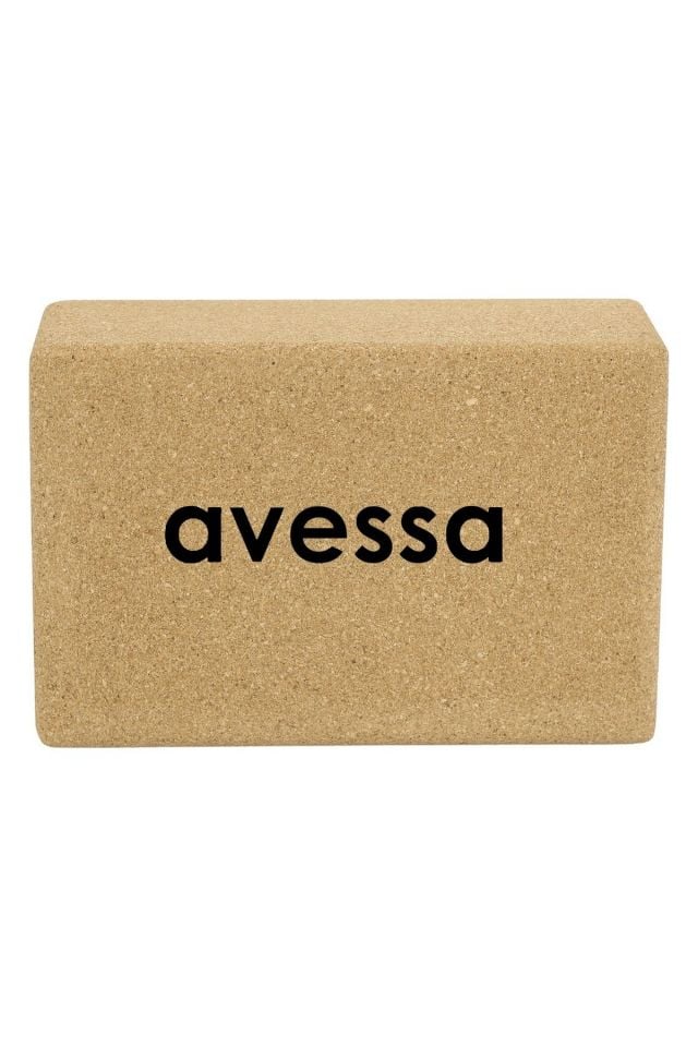 Avessa CORK-YOGA Profesyonel Yoga Mantar Blok