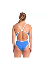 Arena Women's Icons Super Fly Back Solid Bayan Yüzücü Mayosu Mavi 005036701 40