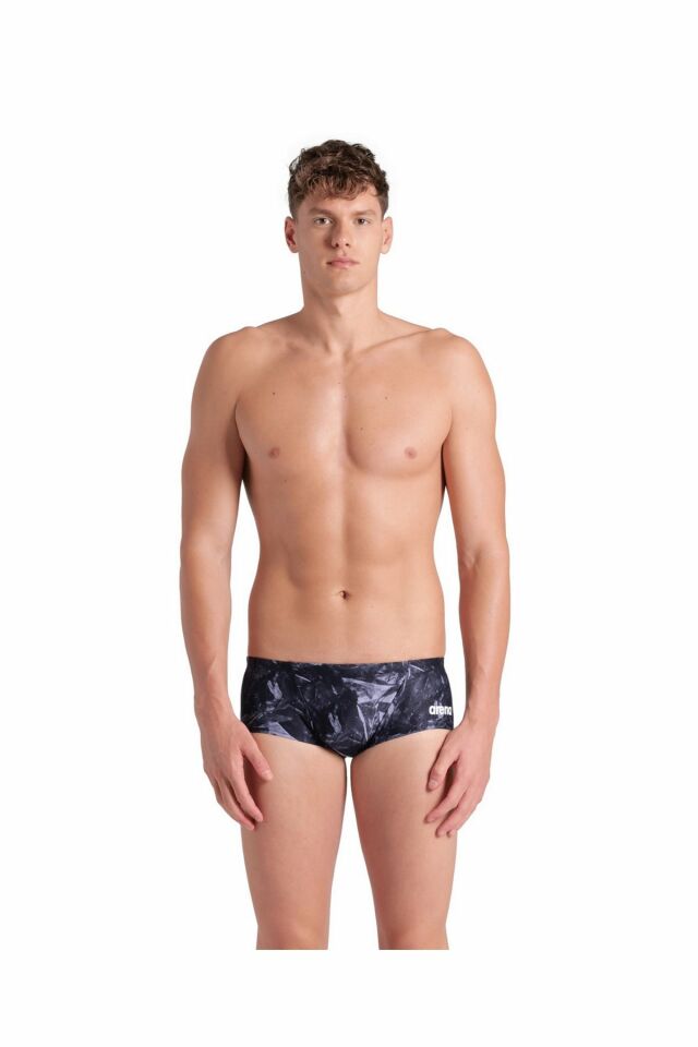 Arena Men's Arena Team Crackle Swim Low Waist Short Erkek Yüzücü Şort Siyah 007923500 70