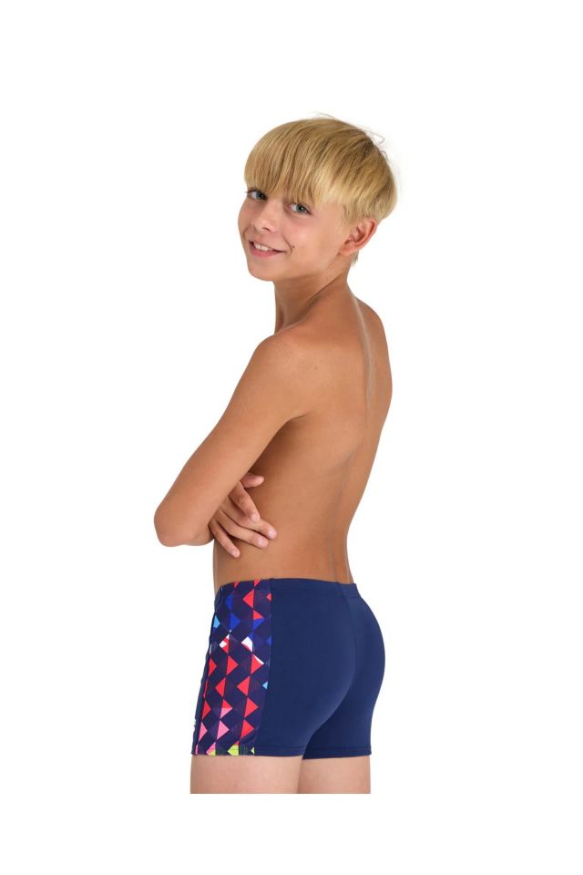 Arena Boy's Carnival Swim Short Çocuk Yüzücü Boxer Mayo Mavi 006002750