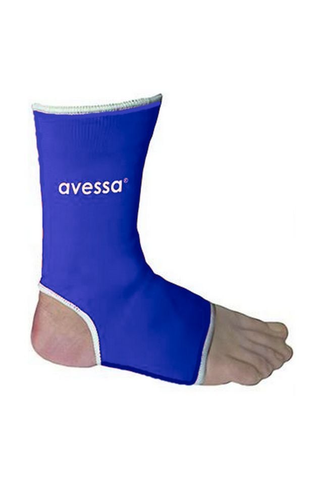 Avessa AYK-100 Ayak Bilekliği Muay thai Çorabı Mavi L