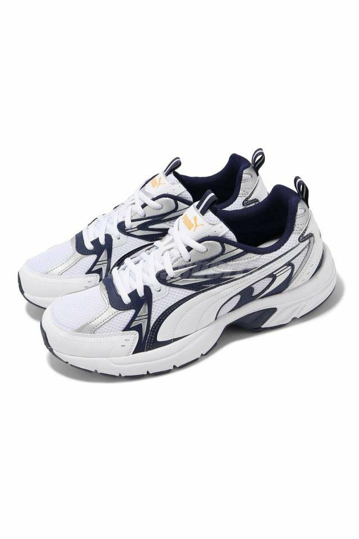Puma Milenio Tech Club Navy White-Puma Silver Lacivert Unisex Günlük Spor Ayakkabı 39232205 41