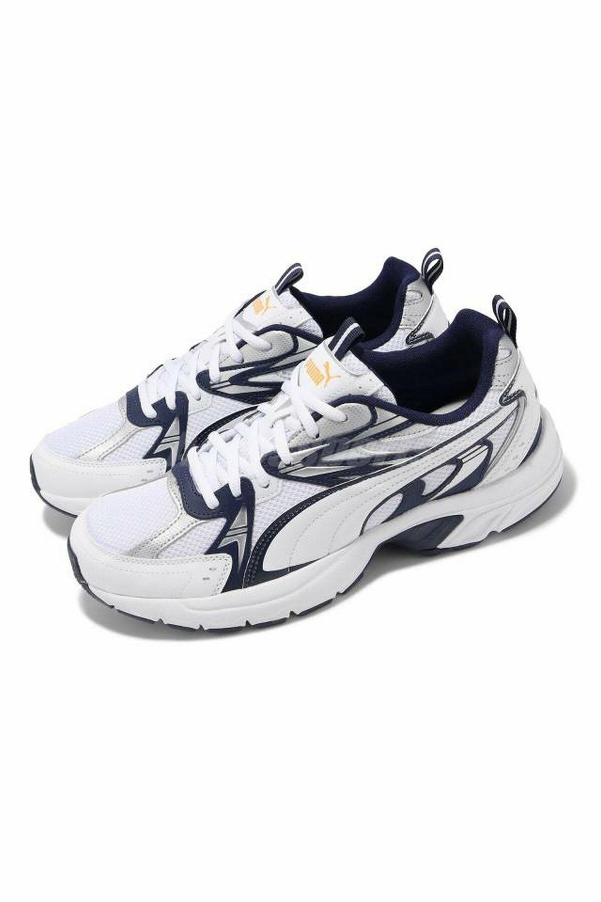 Puma Milenio Tech Club Navy White-Puma Silver Lacivert Unisex Günlük Spor Ayakkabı 39232205 42