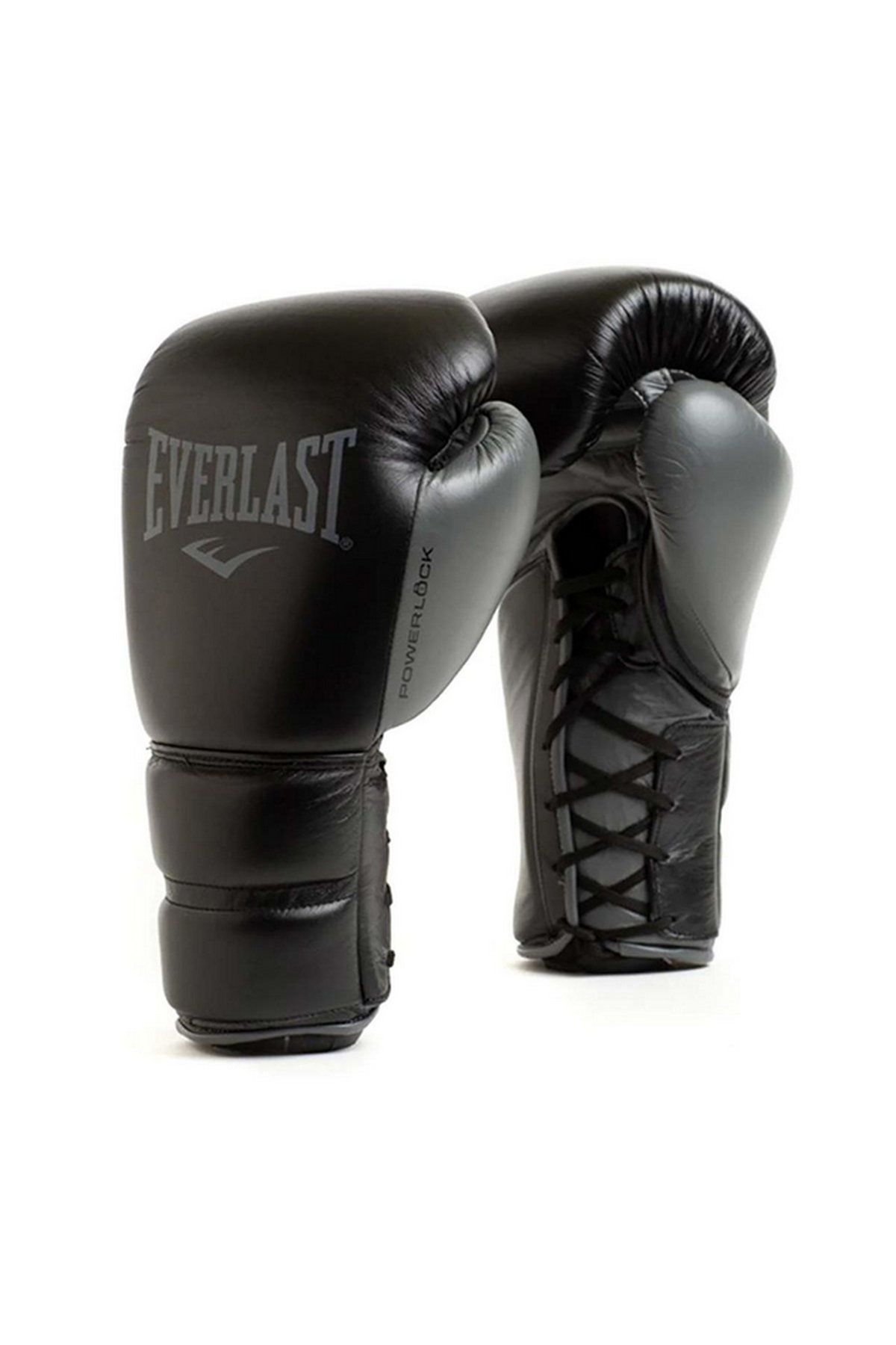 Everlast 896910-70 Powerlock 2 Pro Laced Training Gloves Boks Eldiveni Siyah 12 Oz