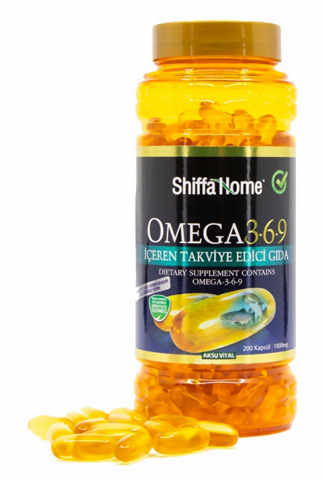 AksuVital Shiffa Home Omega 3-6-9 1000mg 200 Softjel