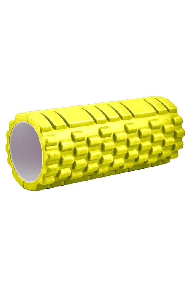 Gym Shock Eva PP 33x14 cm Water Proof Foam Roller Sarı