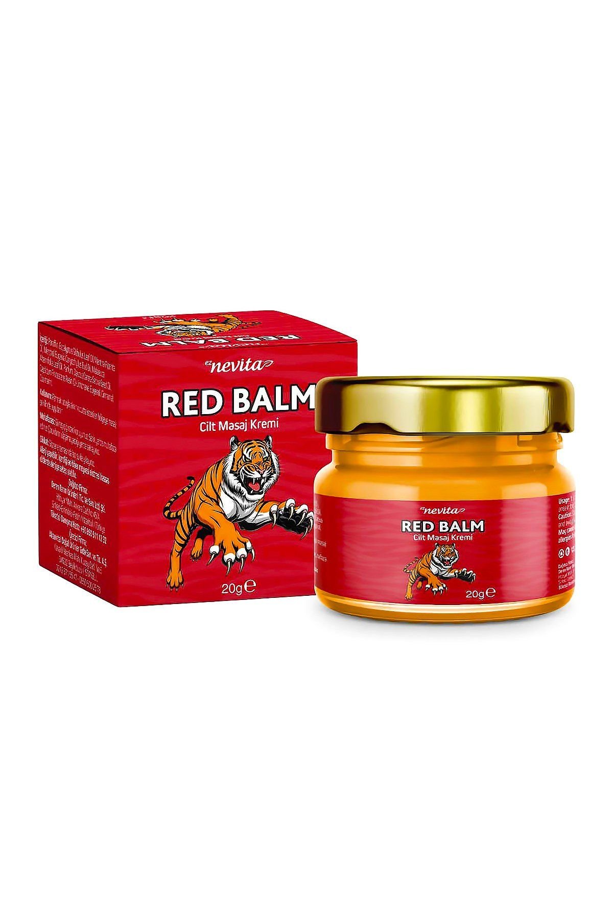 AksuVital Eznevita Red Balm Cilt Masaj Kremi 20g