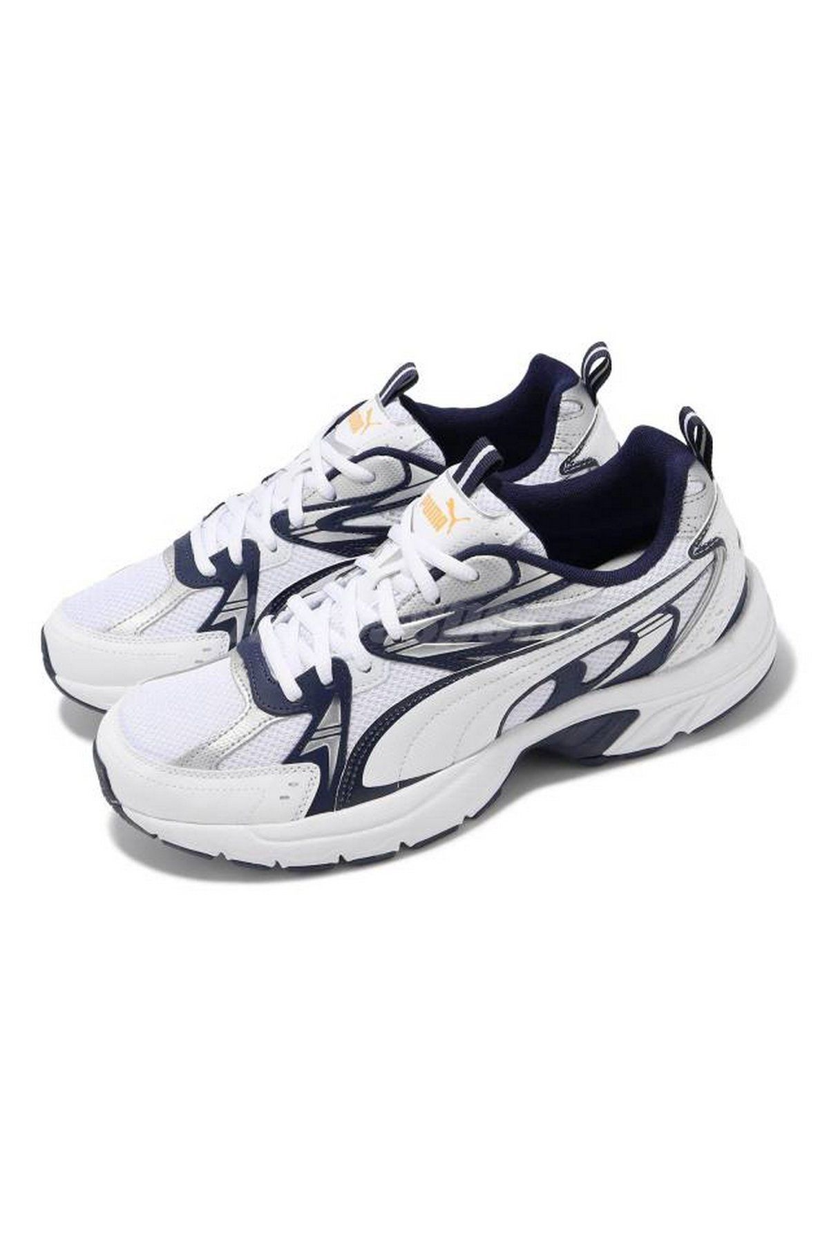 Puma Milenio Tech Club Navy White-Puma Silver Lacivert Unisex Günlük Spor Ayakkabı 39232205 44.5