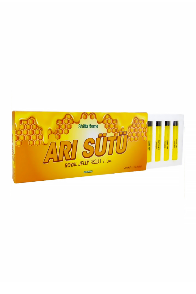 AksuVital Shiffa Home Arı Sütü Tek Kullanımlık Doz 9ml x 10 Adet