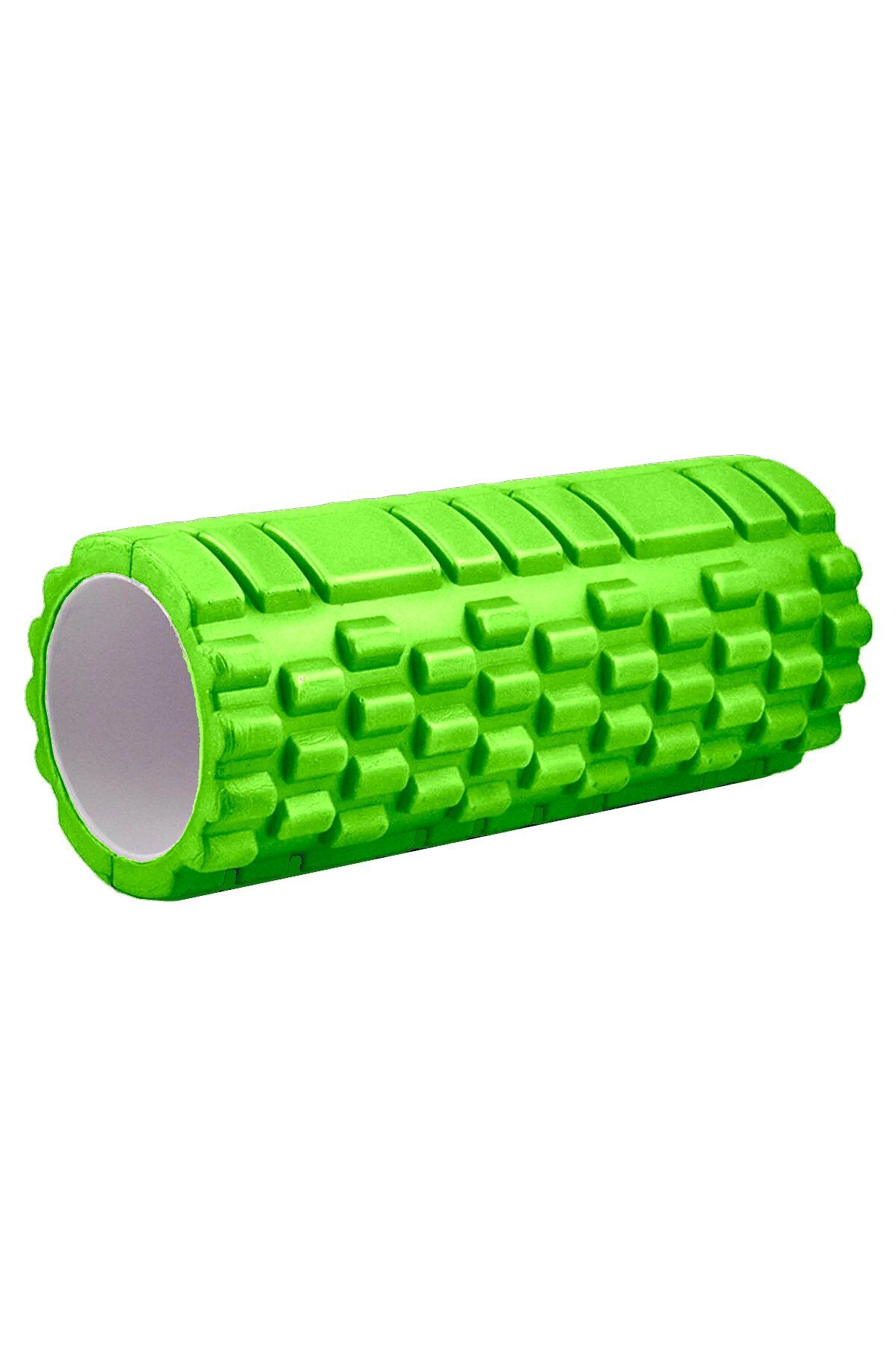 Gym Shock Eva PP 33x14 cm Water Proof Foam Roller Lime Yeşil