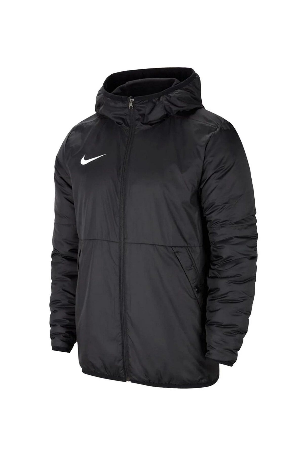 Nike Therma Repel Park 20 Kapüşonlu Siyah Erkek Mont CW6157-010