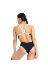 Arena Women's Icons Super Fly Back Solid Bayan Siyah Yüzücü Mayosu 005036501 36