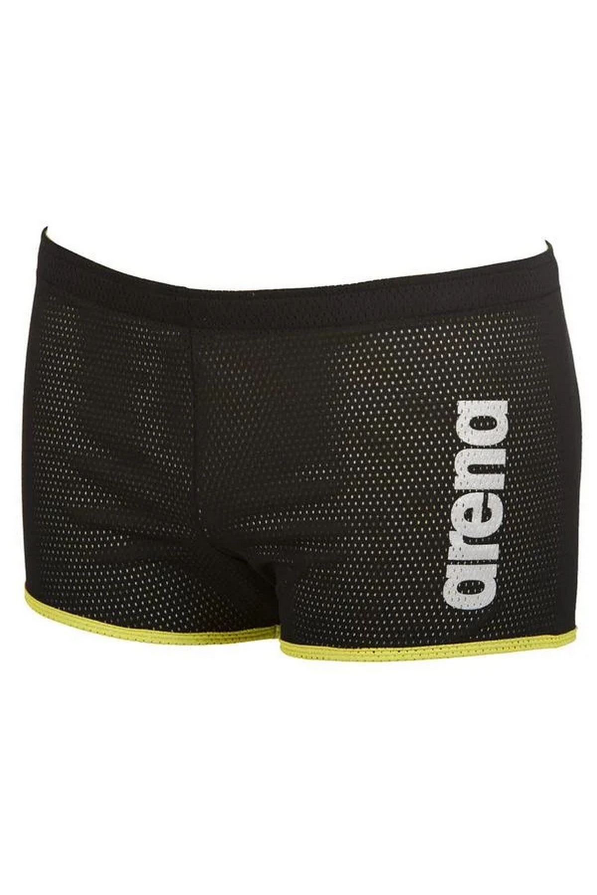 Arena Square Cut Drag Suit Erkek Yüzücü Mayo Siyah 1E36650