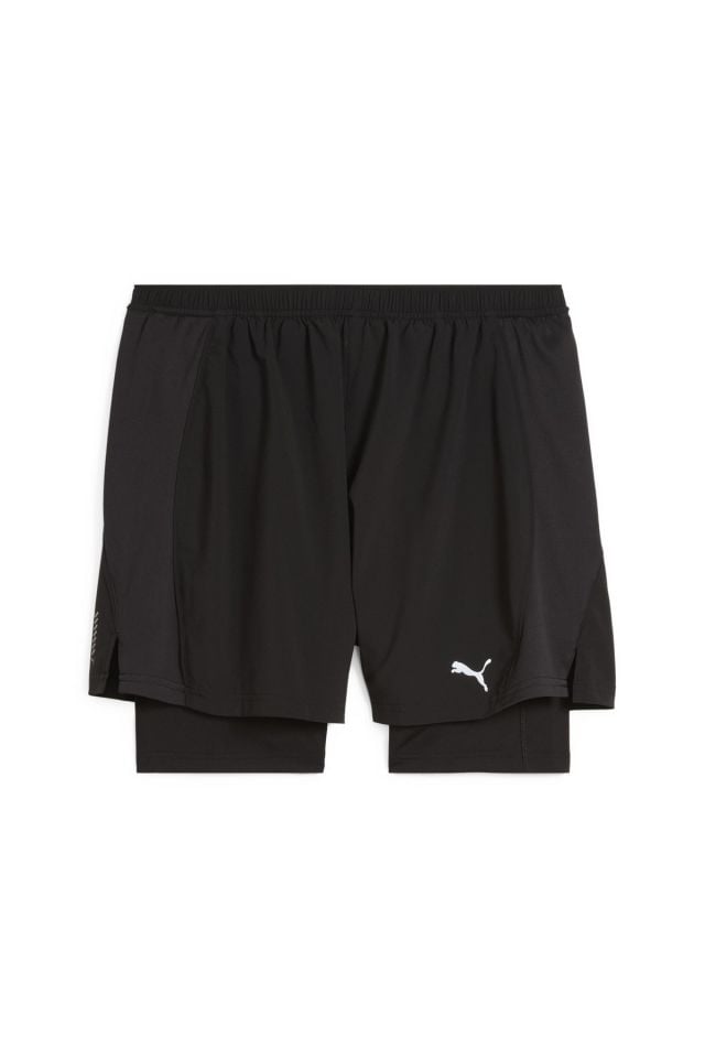 Puma Run Velocity 2in1 Short Erkek Spor Şort Siyah 52661101