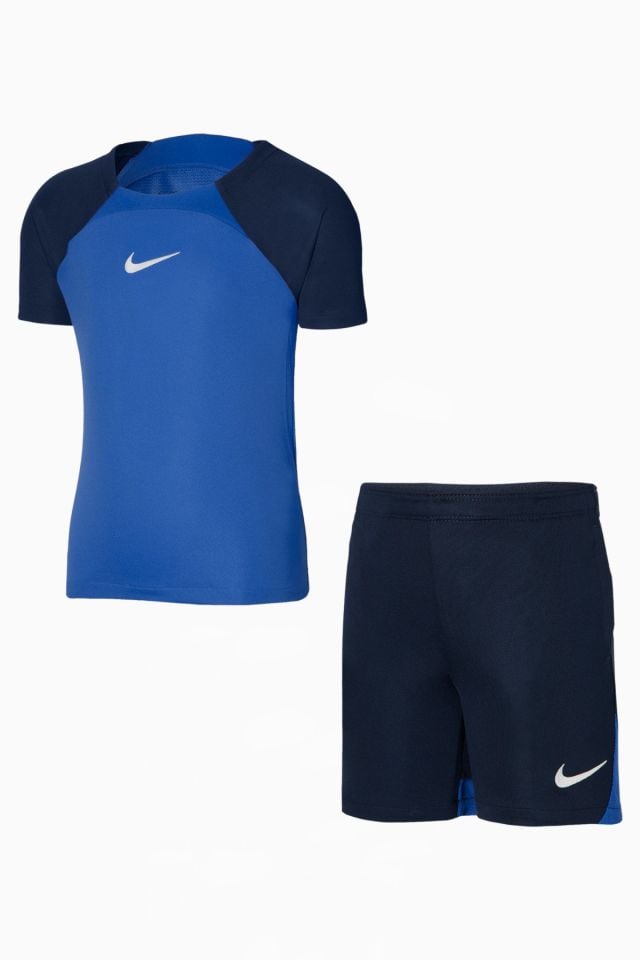 Nike Dri-Fit Academy Pro Unisex Çocuk Sport Şort Tişört Takım Mavi/Lacivert DH9484-463
