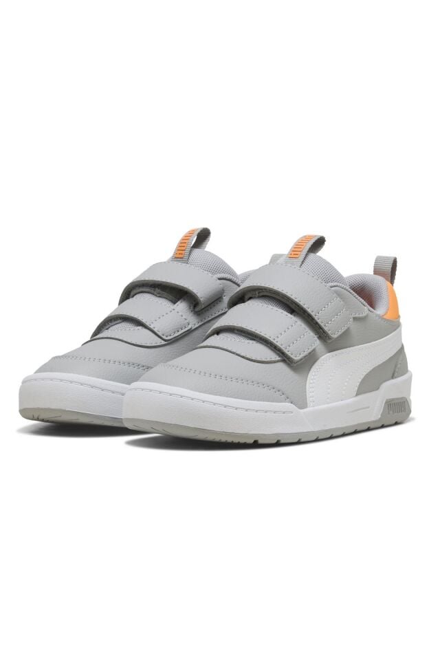 Puma Multiflex 2 SL V PS Unisex Çocuk Spor Ayakkabı Gri 31215206