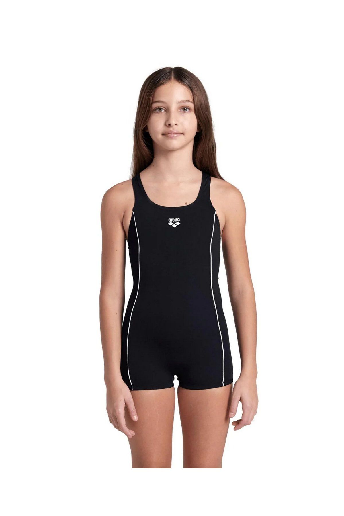 Arena Girl's Finding JR Kız Çocuk Yüzücü Mayo Siyah 2A61350 14-15