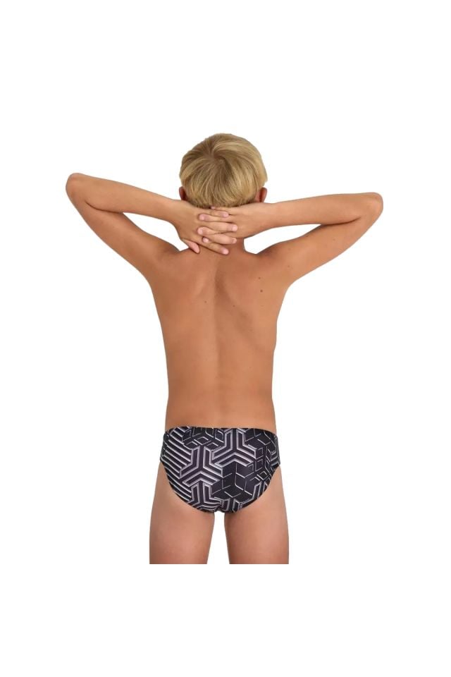 Arena Boy's Kikko PRO Swim Briefs Erkek Çocuk Yüzücü Mayo Siyah 006005500