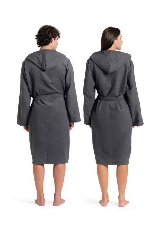 Arena Zeal Robe Unisex Havuz Deniz Yüzücü Bornozu K.Gri 009032510
