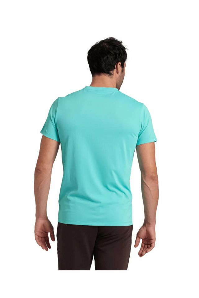 Arena Team T-Shirt Solid Unisex Günlük Stil Tişört M Beden Mavi 004900880-M