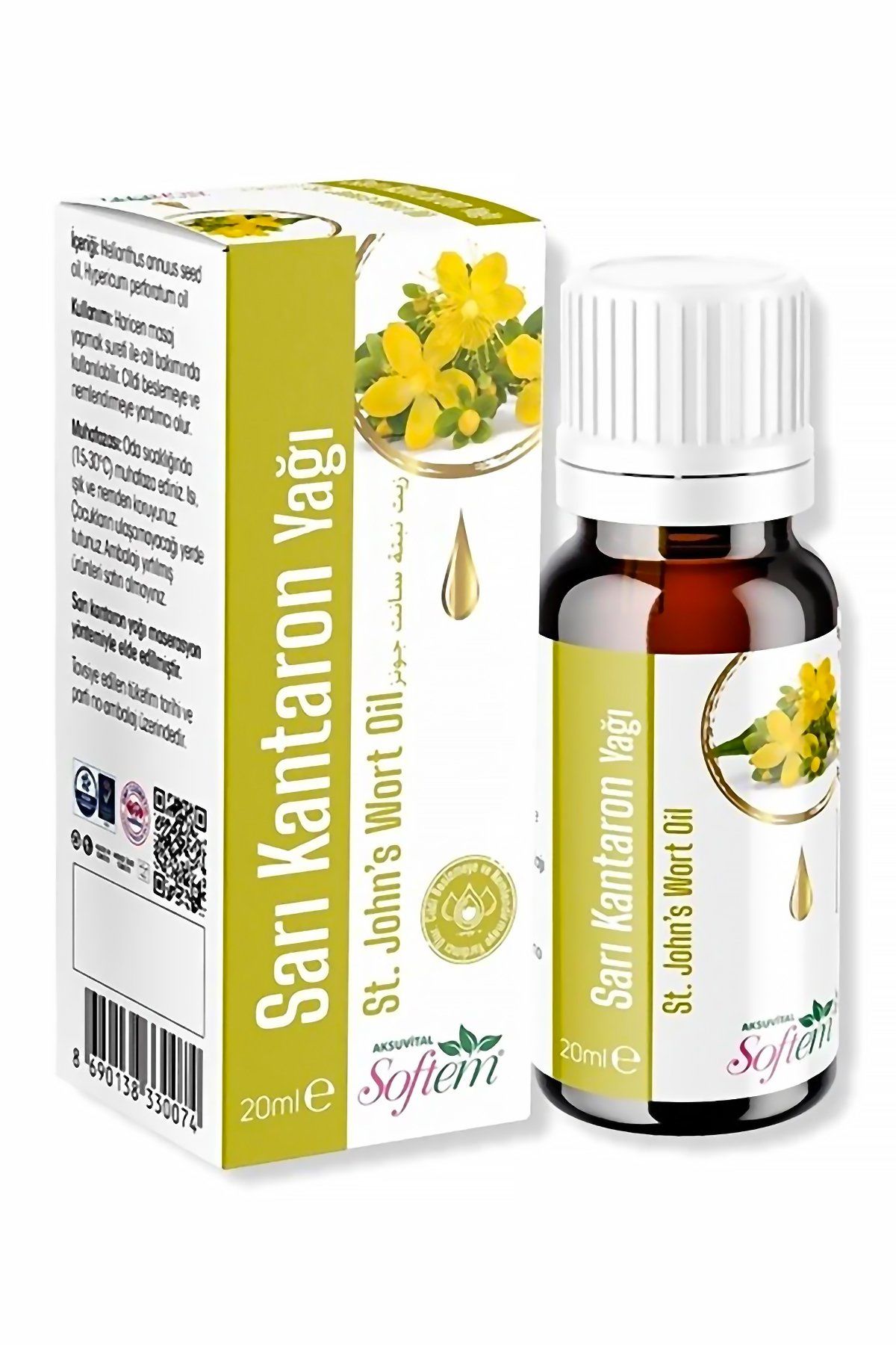AksuVital Softem Sarı Kantaron Yağı 20ml