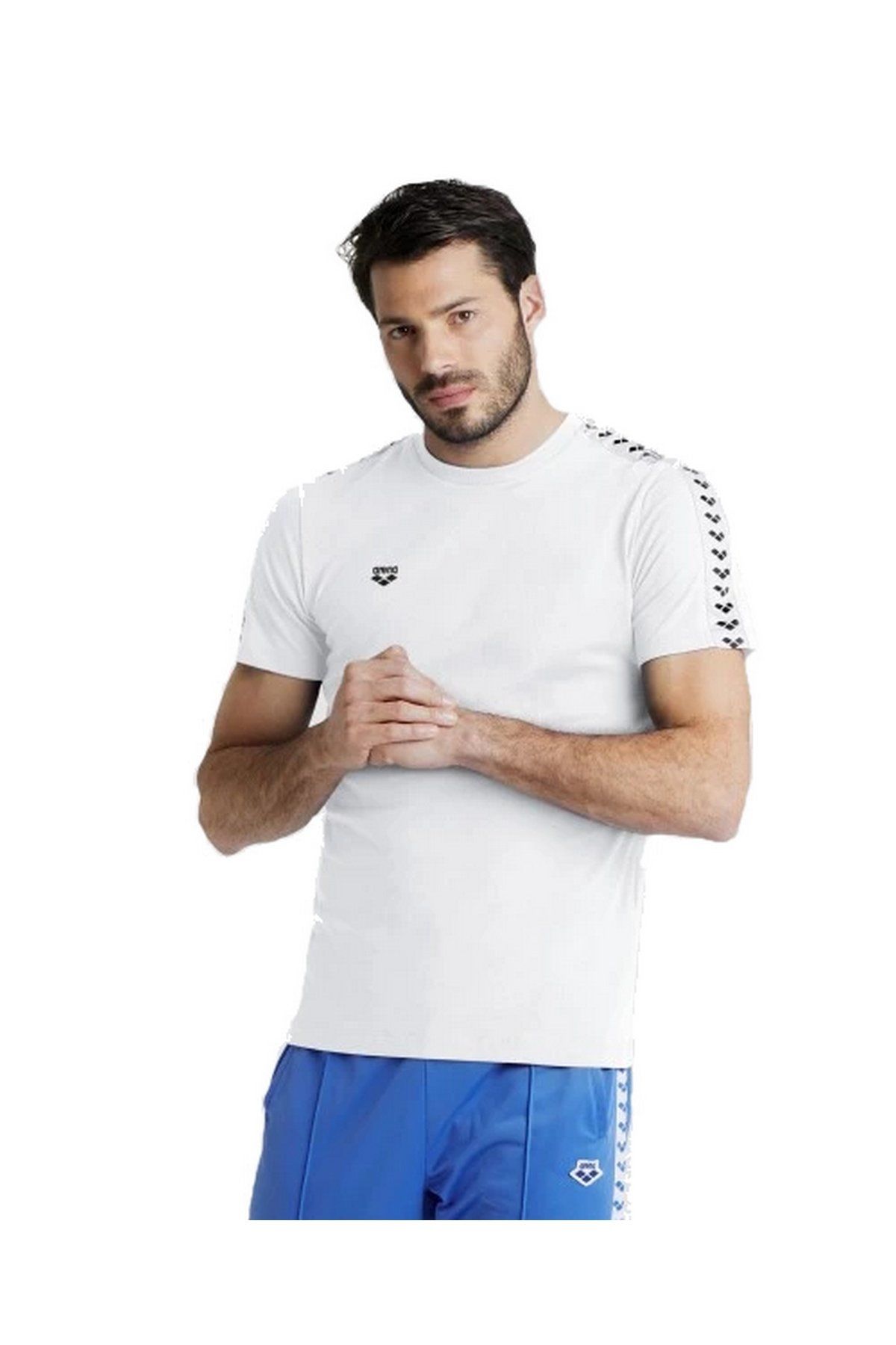 Arena Men's T-Shirt Team Erkek Kısa Kol Tişört XL Beden Beyaz 002701110-XL