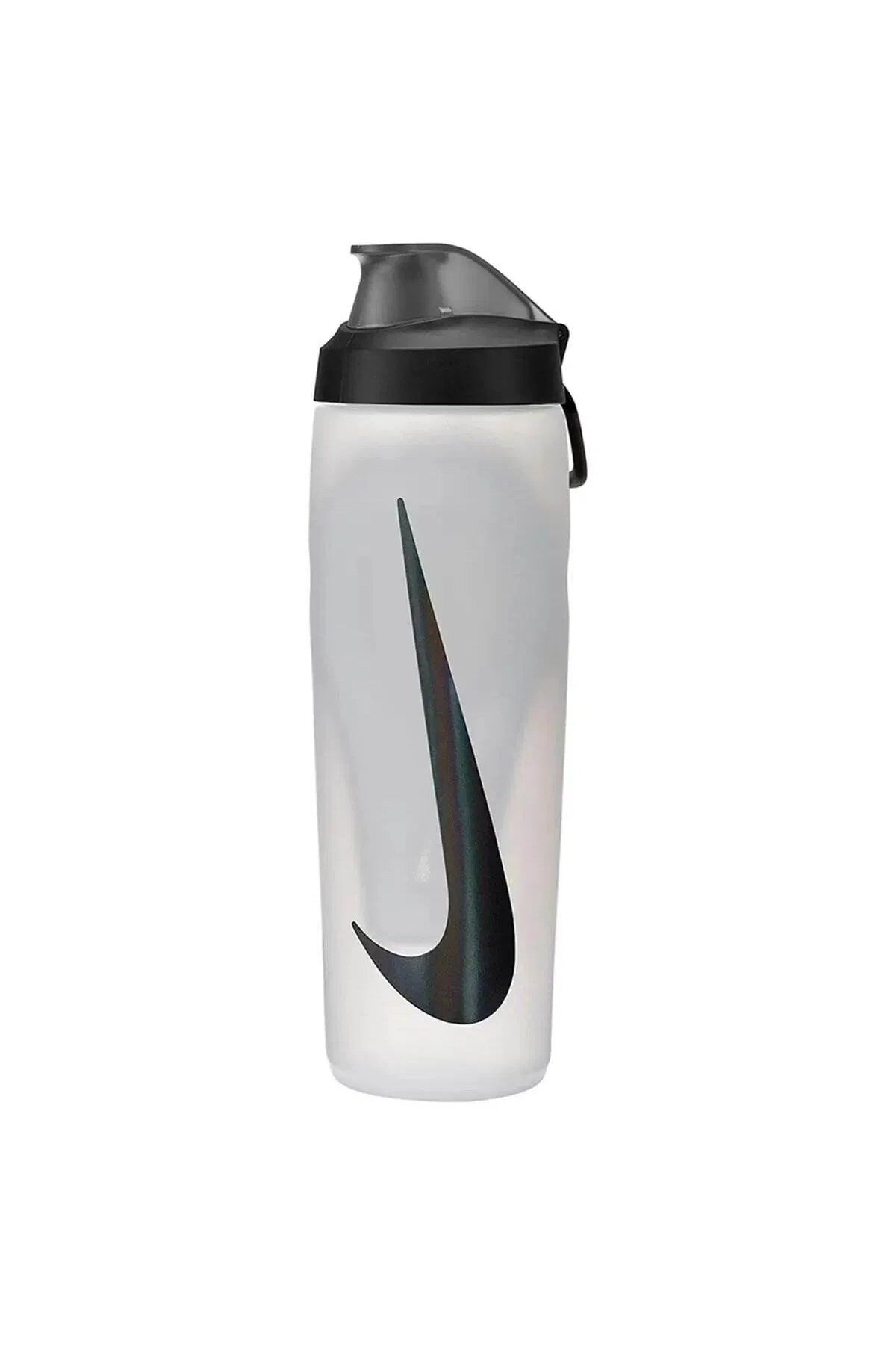 Nike Refuel Bottle Locking Lid 24 OZ Unisex Sporcu Suluk Beyaz N.100.7668.125.24