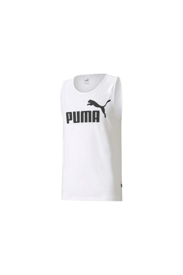 Puma ESS Tank Puma-White Atlet Men Erkek Spor Atlet Beyaz 58667002