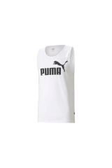 Puma ESS Tank Puma-White Atlet Men Erkek Spor Atlet Beyaz 58667002 M