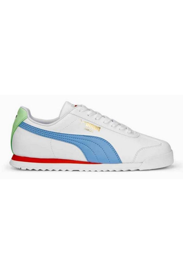 Puma Roma Basic+ Puma-White Day Dream Spring Fern Erkek Spor Ayakkabı 36957147 41