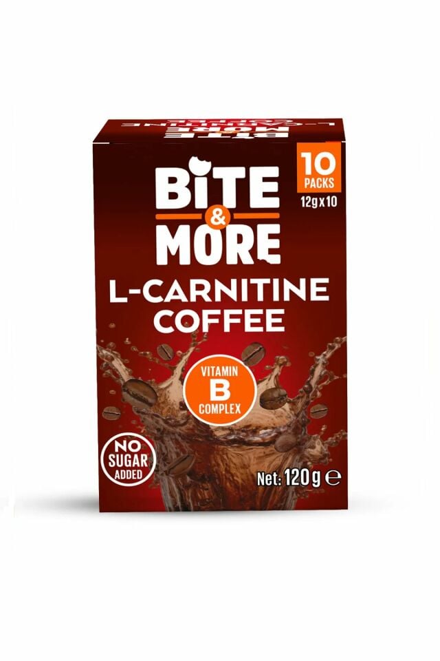 Bite & More L-Carnitine Coffee Tek İçimlik Kahve 12gr x 10 Adet
