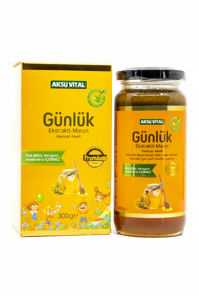 AksuVital Günlük Ekstraktlı Çocuk Macunu 300g