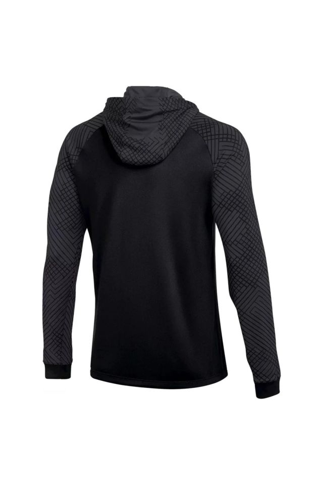 Nike Dri-Fit Strike Hd Trk Jkt K Erkek Futbol Sweatshirt Kapüşonlu Siyah DH8768-011 L
