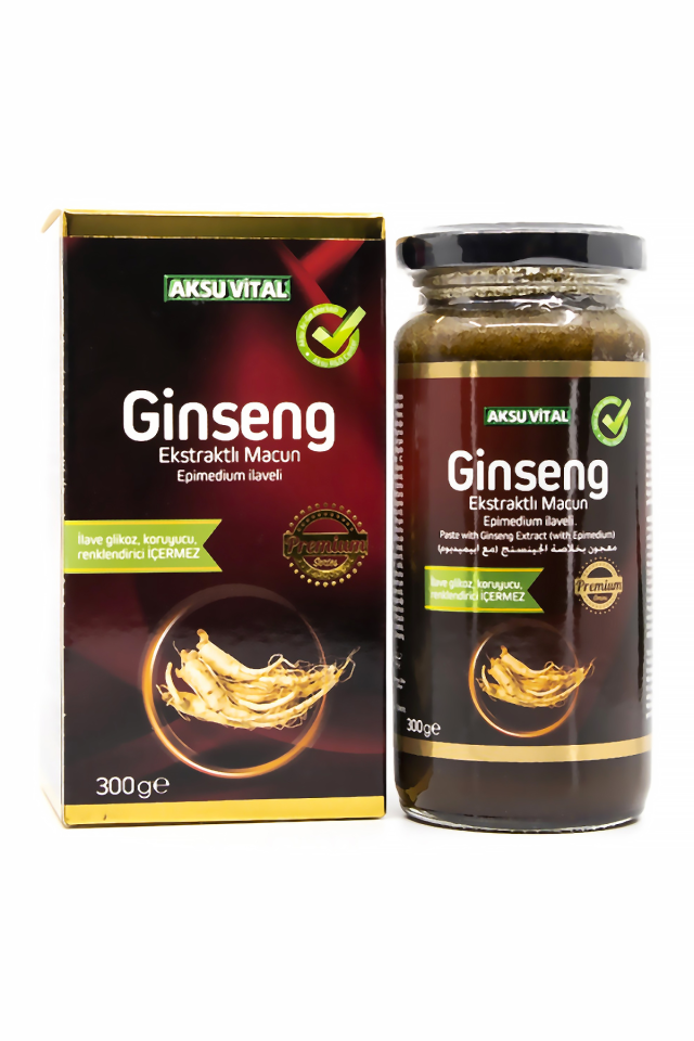 AksuVital Epimedium İlaveli Ginseng Ekstraktlı Macun 300g
