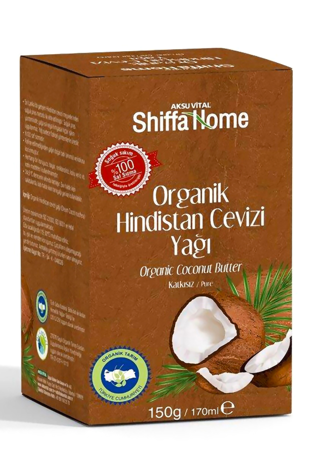 AksuVital Shiffa Home Organik Katı Hindistan Cevizi Yağı 150g