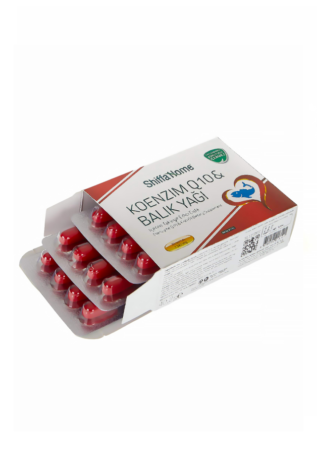 AksuVital Shiffa Home Koenzim Q10 & Balık Yağı 1340mg 30 Softjel