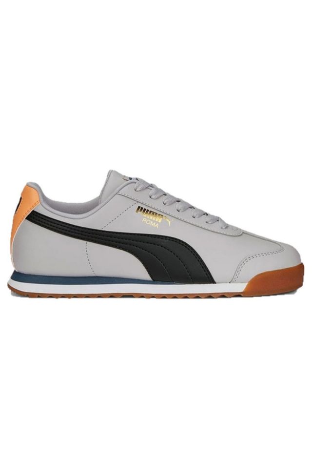 Puma Roma Basic+ Marble Puma-Black Erkek Günlük Spor Ayakkabı 36957144